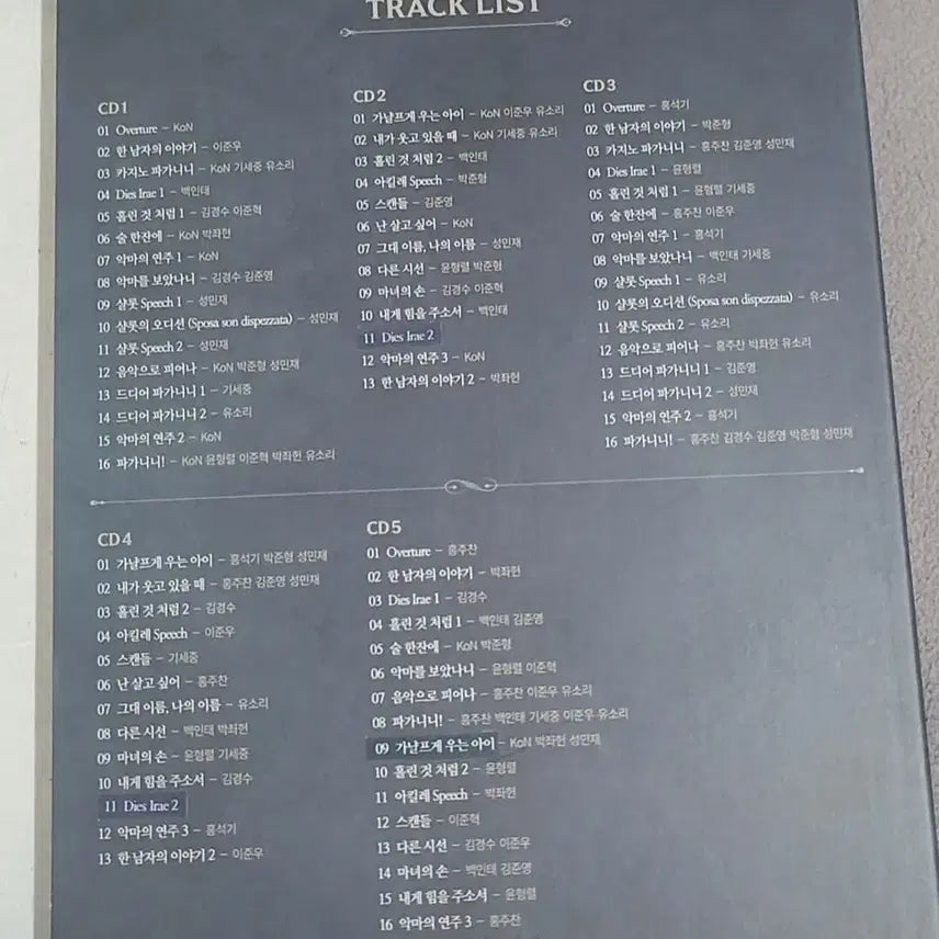 [BUNJANG] Musical Paganini 2024 OST / 뮤지컬 파가니니 2024 OST