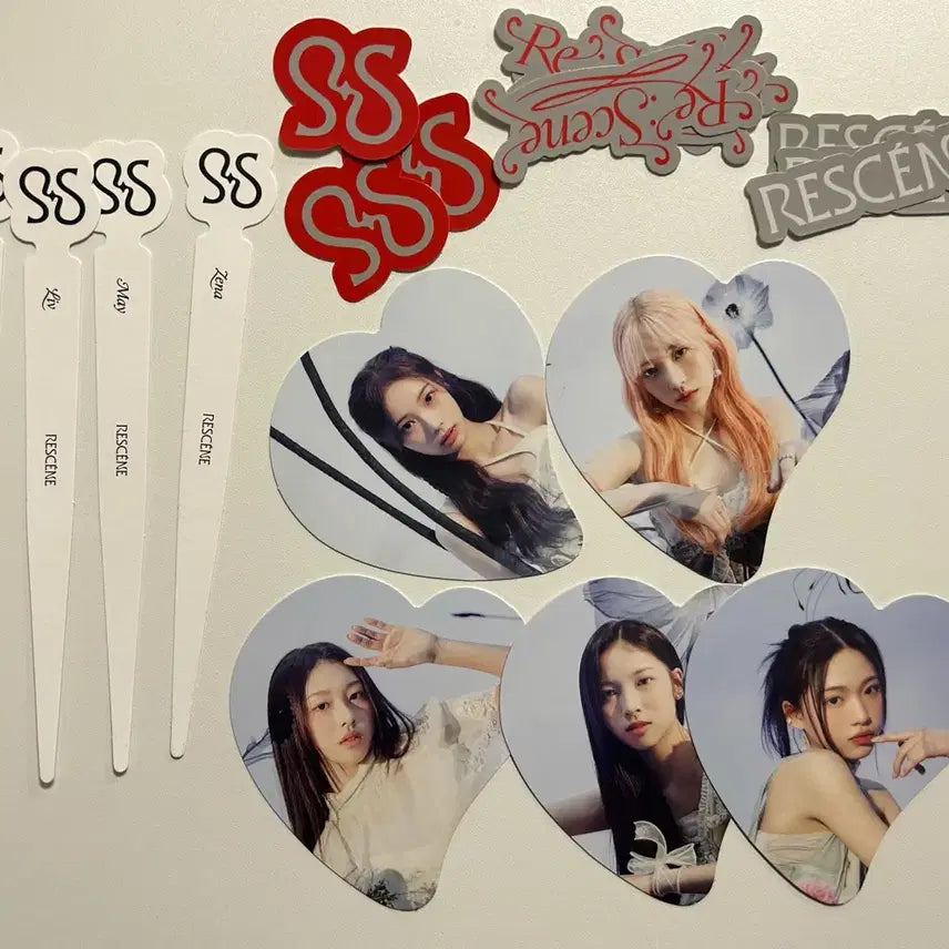 [BUNJANG] RESCENE First Album Components Message Card / 리센느 첫 앨범 구성품 메시지카드