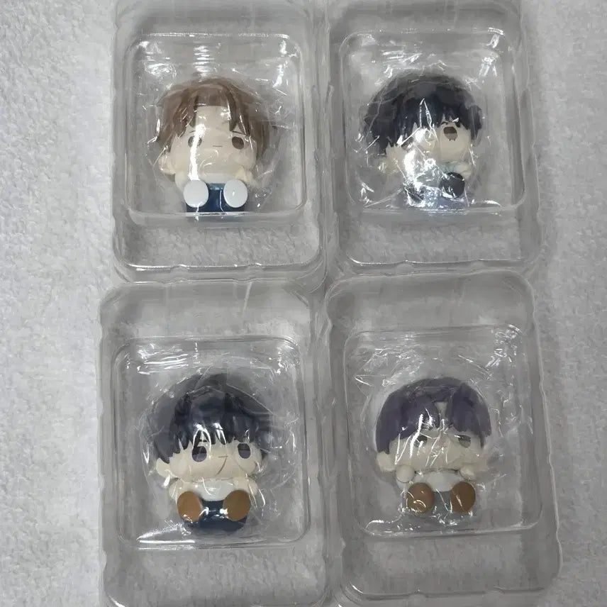 [BUNJANG] NCT Jaehyun Sparks Figure Bundle Set / 4개일괄) 스파클즈 뽀시래기 피규어 굿즈 백은산 반 에본 유타