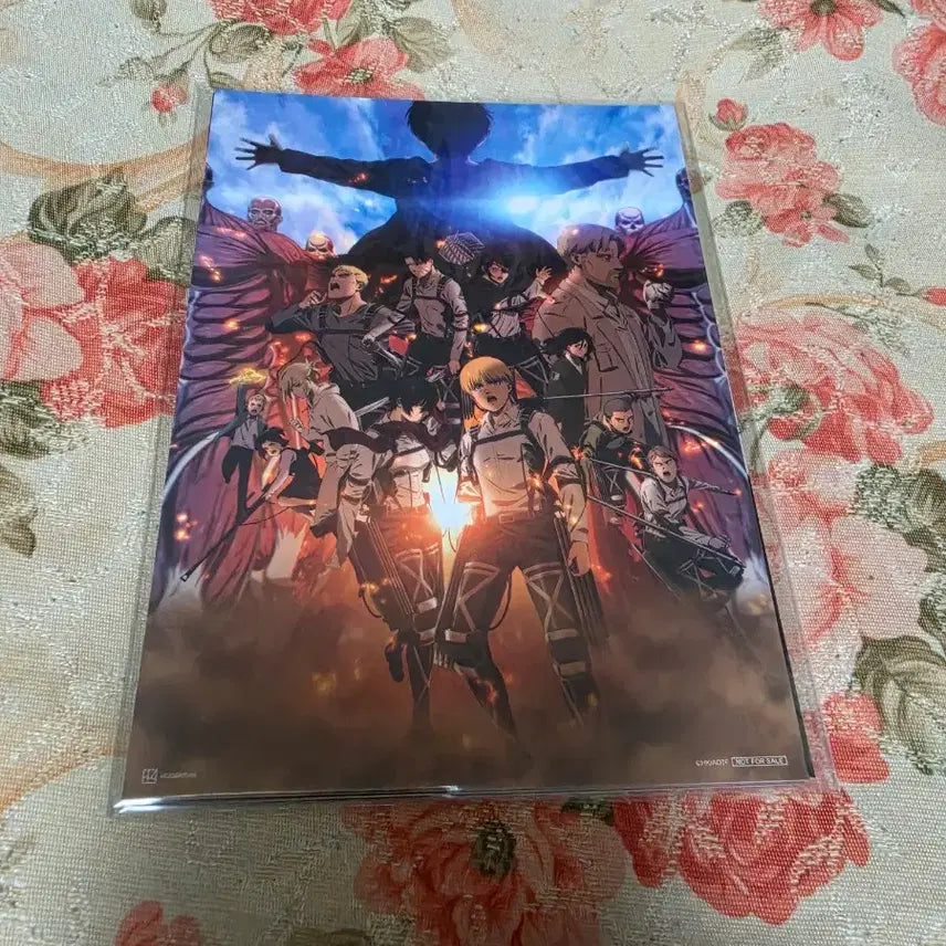 [BUNJANG] Attack on Titan Deco Pack Postcard Set / 진격의거인 데코팩 엽서
