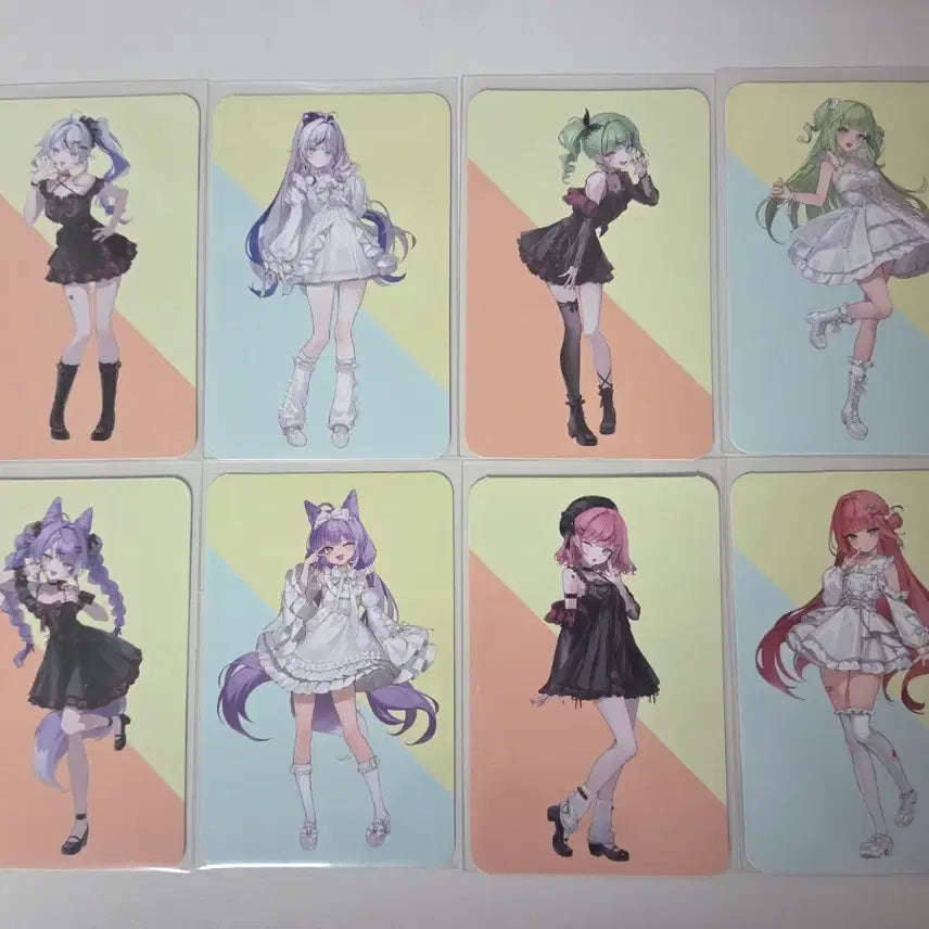 [BUNJANG] Stellive Choco Heim White Heim Bundle Set Photocard / 스텔라이브 초코하임,화이트하임 포카 일괄 판매합니다.