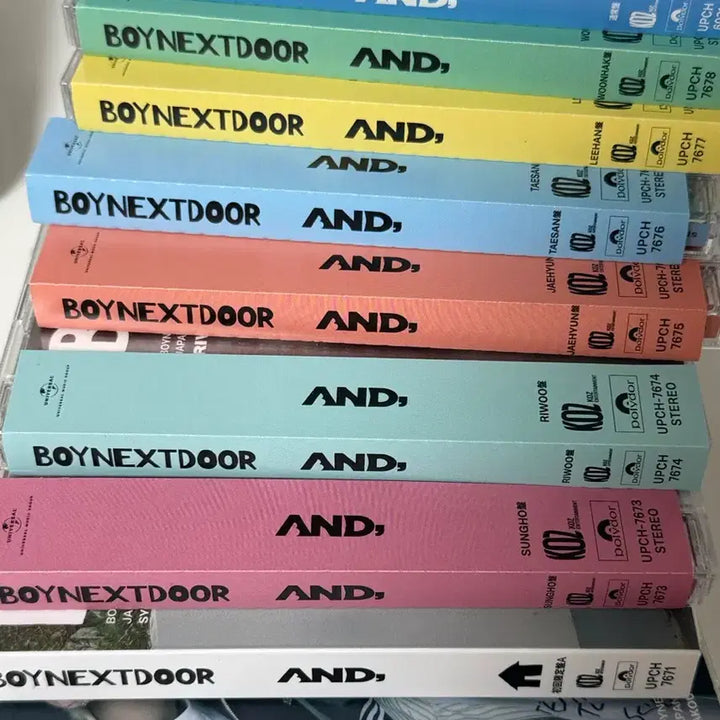 [BUNJANG] BOYNEXTDOOR AND Bundle Set CD / 보이넥스트도어 AND, CD 일괄/보넥도 앤드 씨디 일괄
