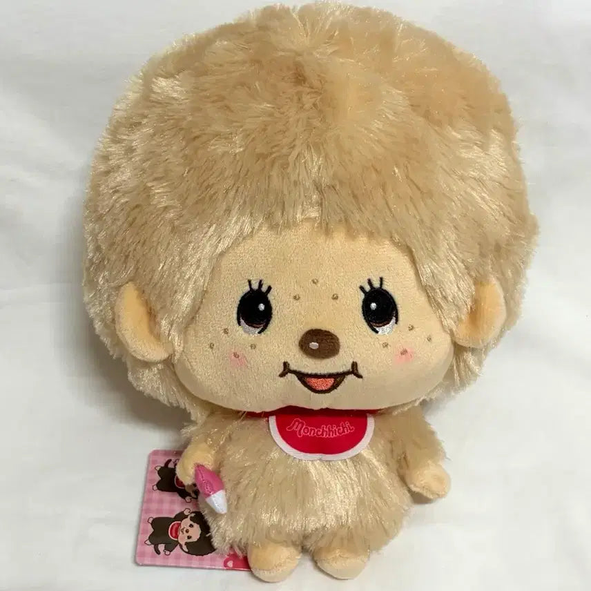 [BUNJANG] Monchhichi Beige Plush Doll / 몬치치 인형 베이지