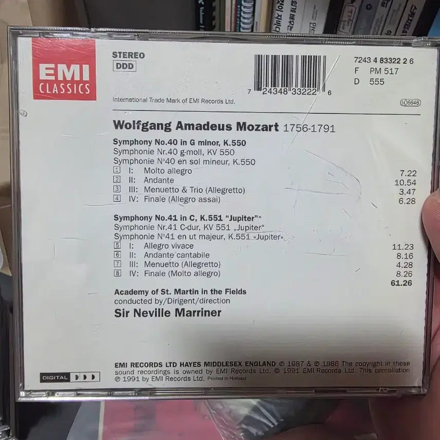 [BUNJANG] Mozart Symphony No. 40 &amp; No. 41 &