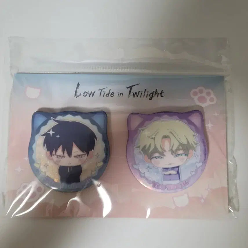 [BUNJANG] Mulguieui Bam SD Can Badge Set / 물가의밤 SD 캔뱃지 세트