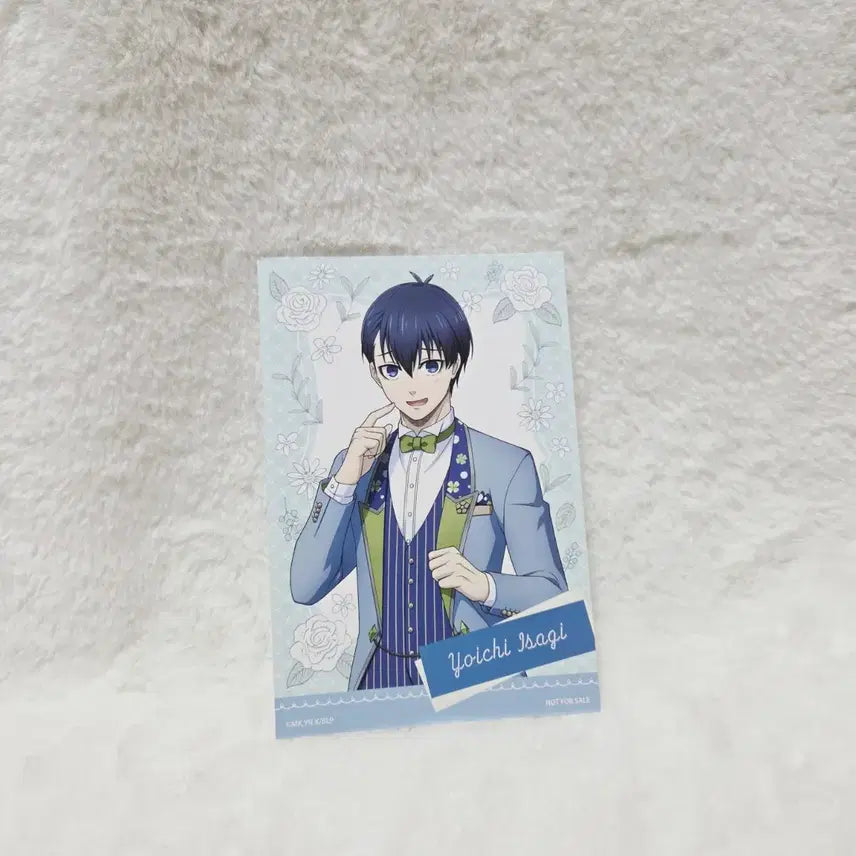 [BUNJANG] Blue Lock Special Edition Dress Code Blue ver. Isagi Postcard / 블루록 특전 드레스코드 블루ver 이사기 엽서