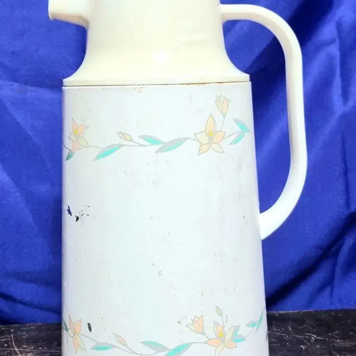 [BUNJANG] Vintage Japanese DIAMOND Floral Pattern Thermos Flask (1.0 L) / 빈티지 일본산 DIAMOND 꽃무늬 보온병