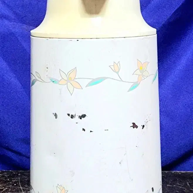 [BUNJANG] Vintage Japanese DIAMOND Floral Pattern Thermos Flask (1.0 L) / 빈티지 일본산 DIAMOND 꽃무늬 보온병