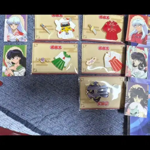 [BUNJANG] Inuyasha CGV Popup Badge Set Bundle (Sealed) / 미개봉 cgv 이누야샤 팝업 뱃지 세트 일괄