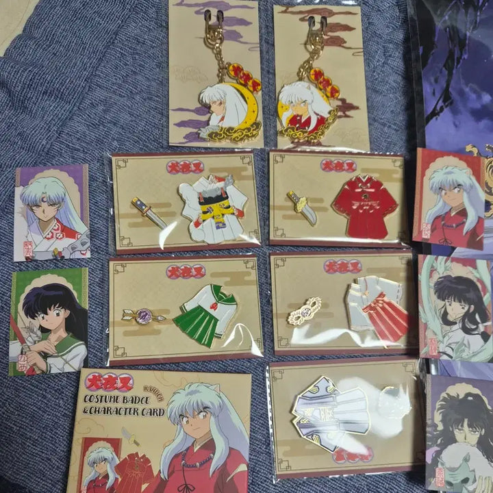 [BUNJANG] Inuyasha CGV Popup Badge Set Bundle (Sealed) / 미개봉 cgv 이누야샤 팝업 뱃지 세트 일괄