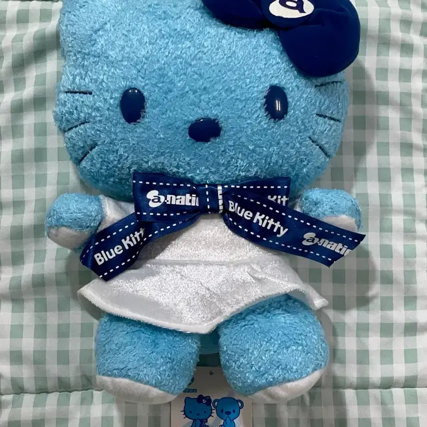 [BUNJANG] Sanrio Blue Kitty Plush (2007) / [고전 2007] 블루 키티 인형