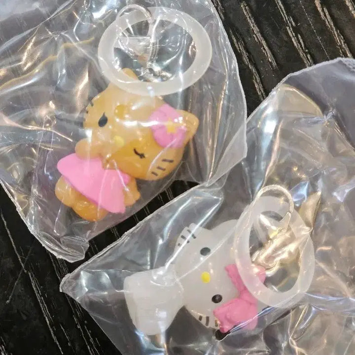 [BUNJANG] Sanrio Hello Kitty Transparent Bookmarks Gacha Bundle Set / 산리오 헬로키티 투명 메지루시 가챠 태닝,챠미 일괄