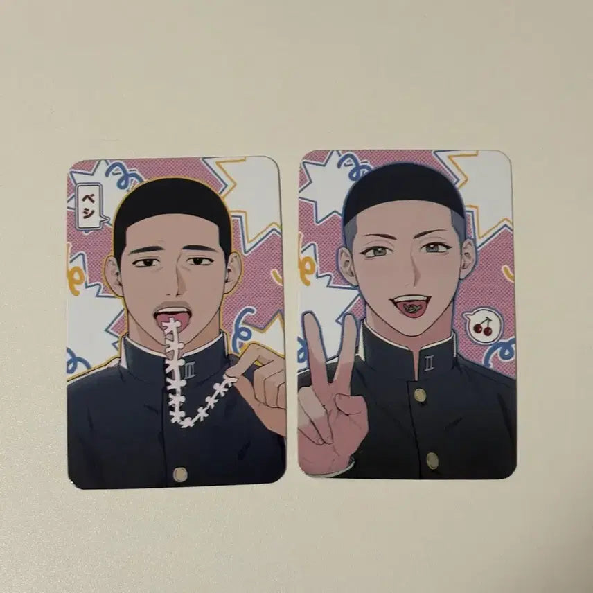 [BUNJANG] Slam Dunk San Wang Bae Seung-min &amp; Lee Myung-heon Bundle Set Photocard / 일괄) 슬램덩크 산왕 우성명헌 정우성 이명헌 포토카드 포카