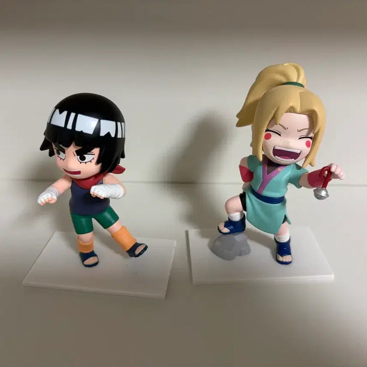 [BUNJANG] Naruto Rock Lee / Tsunade Childhood Figures Bundle Set / 나루토 록리/츠나데 피규어 어린시절 일괄판매