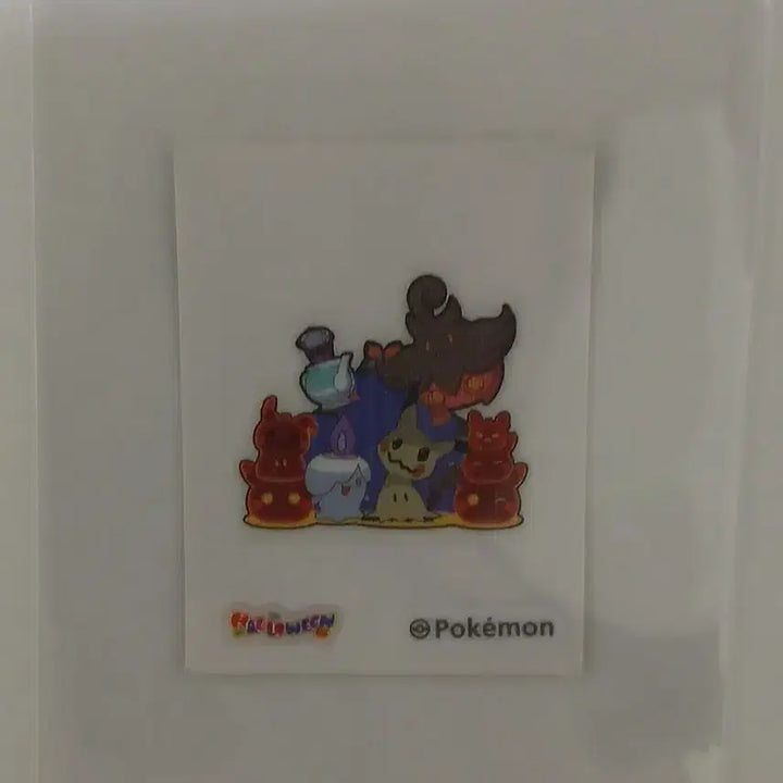 [BUNJANG] Pokemon Halloween &amp; Mimikyu &amp; Pikachu Stickers (Individual/Bundle) / (개별 가능) 포켓몬 할로윈 및 따라큐와 피카츄 띠부씰(설명창 봐주세요!)