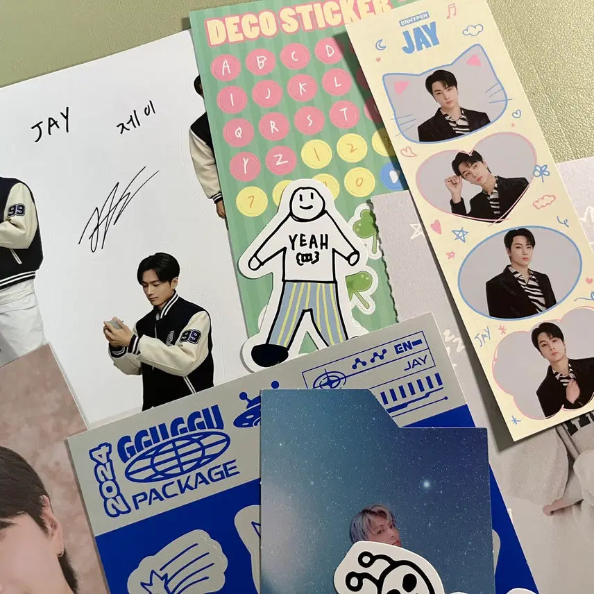 [BUNJANG] ENHYPEN Jay ENCHYNT NOCKSTAR + Goods Bundle Set / 엔하이픈 제이 엔친 녹스타 + 굿즈 양도