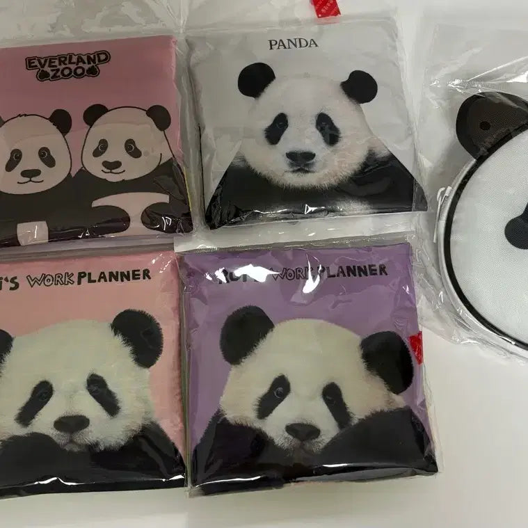 [BUNJANG] Fubao &amp; Ruihui "Shopping Basket Bundle" Planner Set / 푸바오 루이후이 장바구니 일괄