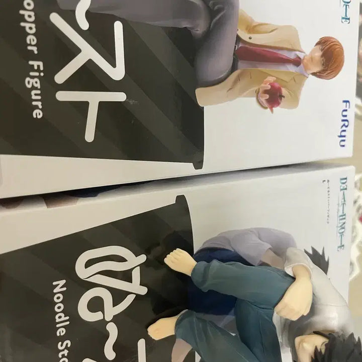 [BUNJANG] Death Note, Ryuk, L, Misa Amane Noodle Stopper Figure Bundle Set / 데스노트 후류 누들스토퍼 피규어 라이토 엘 L 일괄