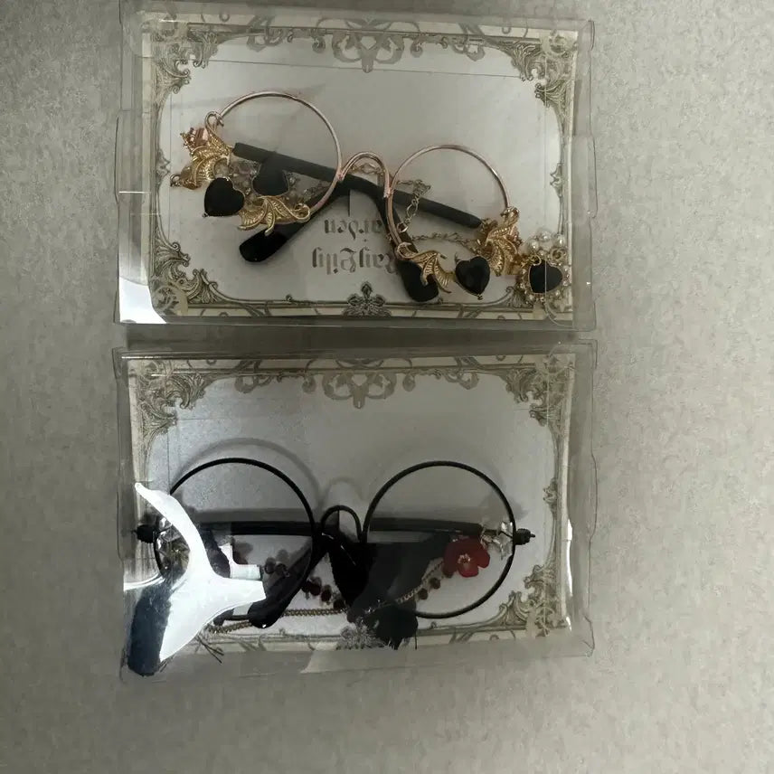 [BUNJANG] Maylily Garden 20cm Doll Glasses Set (2 pcs) / 메이릴리가든 20cm 솜인형 안경 세트(2개) 판매합니다