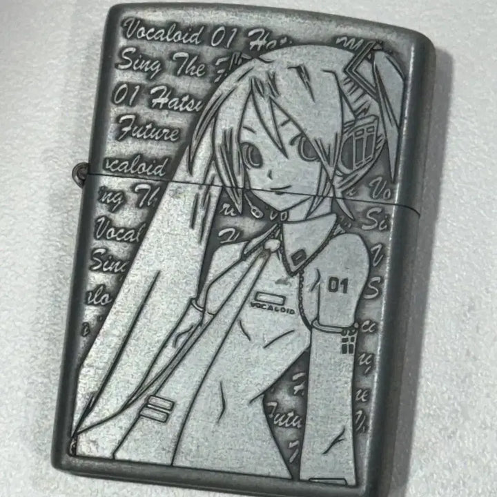 [BUNJANG] Vocaloid 01 Hatsune Miku Zippo Lighter / 보컬로이드 01 하츠네 미쿠 지포라이터