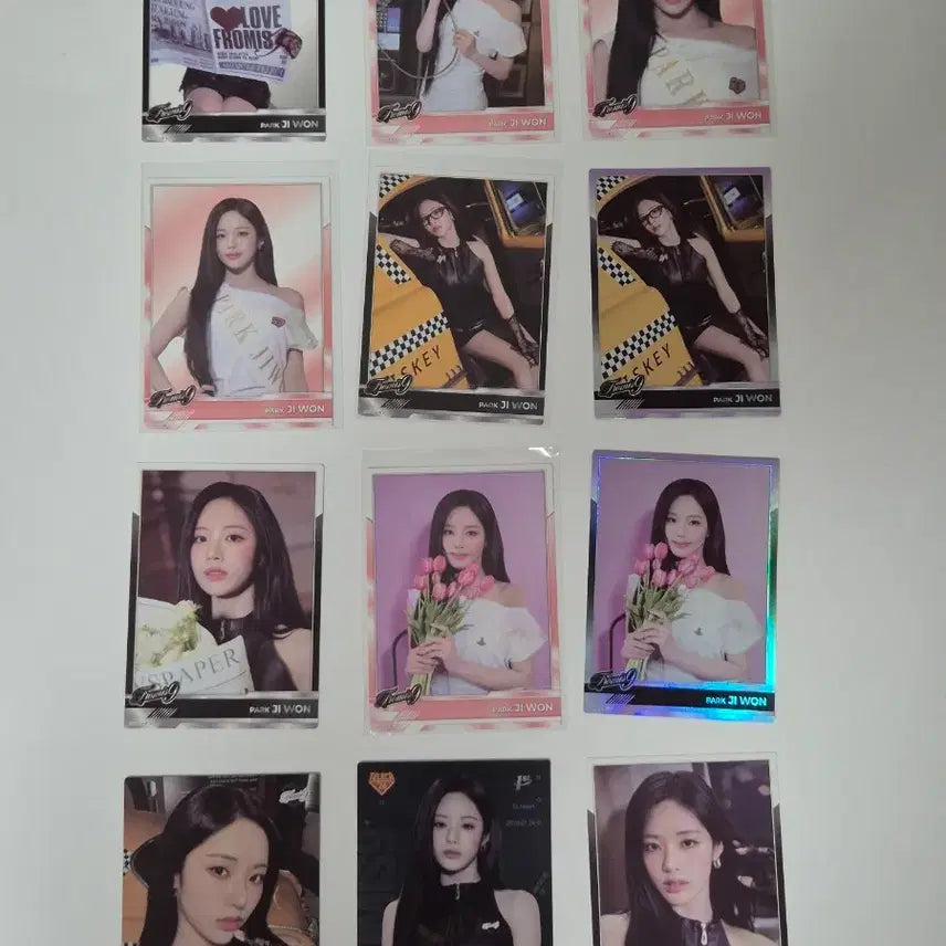 [BUNJANG] fromis_9 Jiwon Ter(R)eca Limited Edition Photocard Bundle Set / 프로미스나인 테레카 박지원 카드 12장 일괄 판매