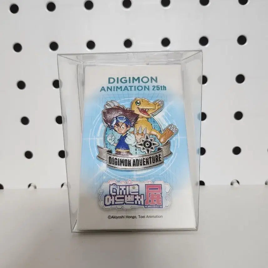 [BUNJANG] Digimon Adventure 25th Anniversary Pin Badge / 디지몬 어드벤처전 25주년 기념 핀뱃지