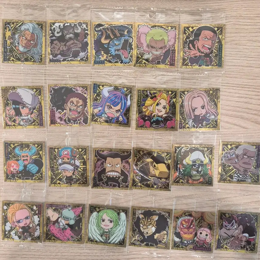 [BUNJANG] One Piece Wafer Seal Stickers R Grade Bundle Set / 원피스 웨하스씰 스티커 R 일괄판매