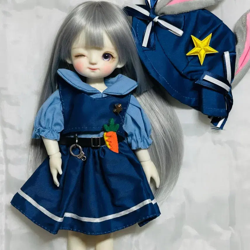 [BUNJANG] BJD USD Judy Hopps Uniform Set / 구체관절인형 usd 주토피아 주디 제복