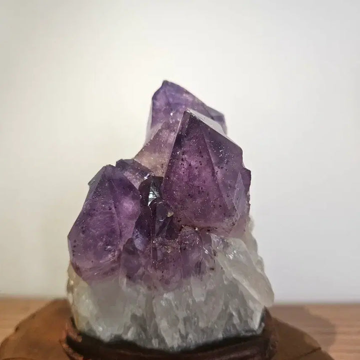 [BUNJANG] Natural Amethyst Crystal Geode Decor / 자수정 원석 천연 원석 장식품