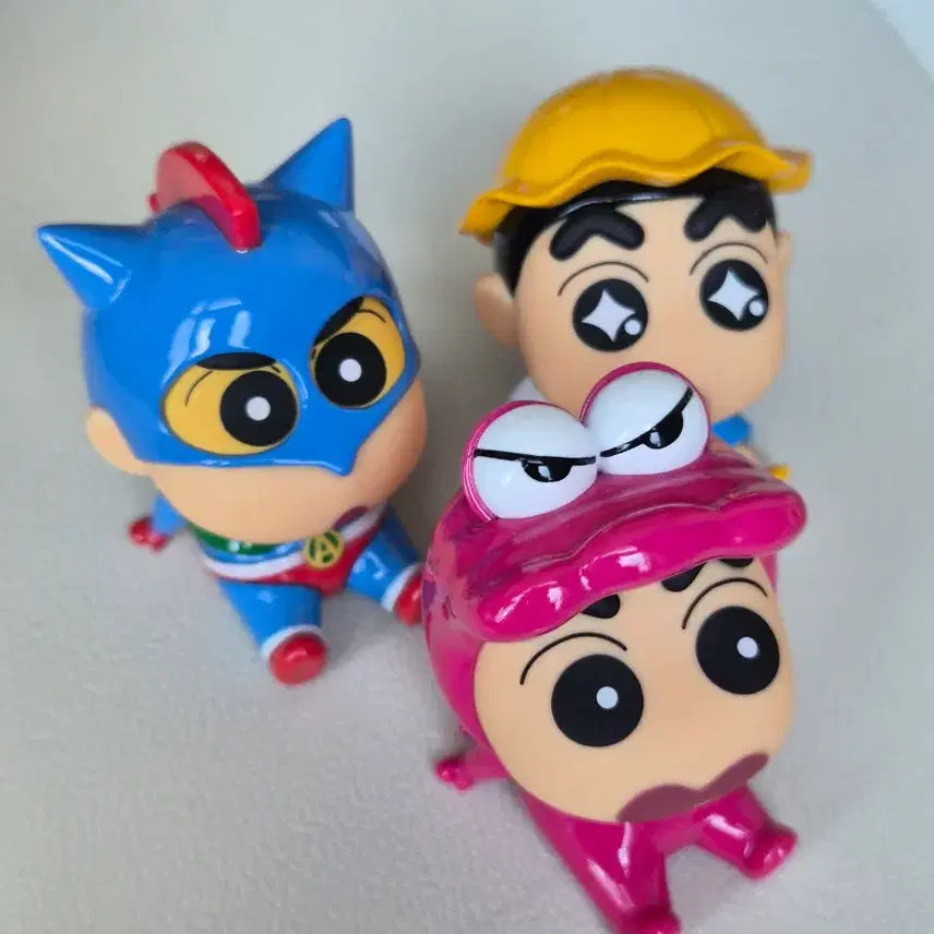 [BUNJANG] Crayon Shin-chan "Shake" Figure Set (3 Types) / [소장품] 짱구 흔들 피규어 3종 세트