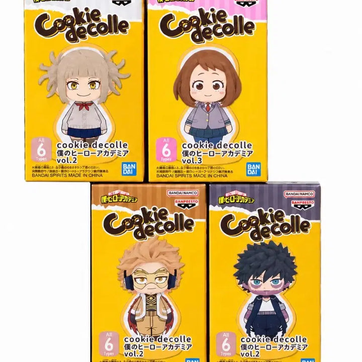 [BUNJANG] My Hero Academia Cookie Decker Figure Set (Sealed) / 나히아 히로아카 쿠키 데코레 피규어 미개봉 4종 일괄