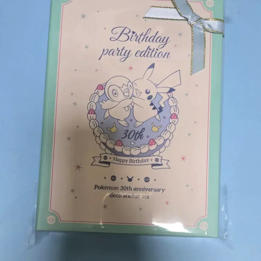 [BUNJANG] Pokemon 30th Anniversary Deco Sticker Set / 포켓몬 30주년 기념 데코 스티커 세트 포켓몬스터