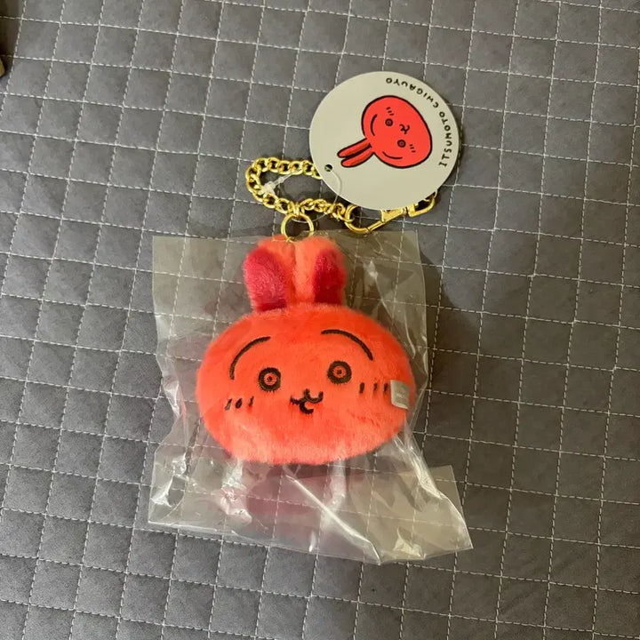 [BUNJANG] Cheikawa Usagi Red Face Keyring / 치이카와 우사기 오카오 빨간 얼굴 키링