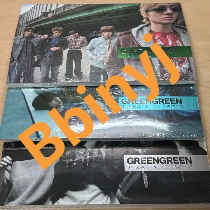 [BUNJANG] Cortis 2nd EP GREENGREEN Album 3 Set Bundle / 코르티스 2집 그린그린 미개봉 앨범 3종 세트 일괄 판매