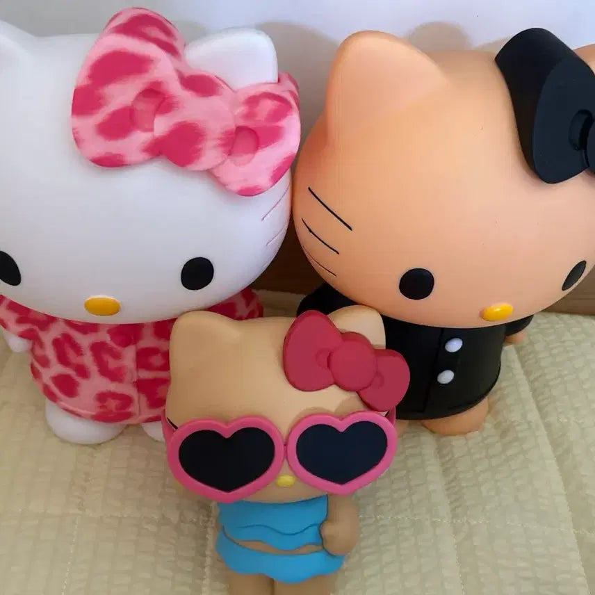 [BUNJANG] Hello Kitty 3-Piece Figure Set / 헬로키티 피규어 3종 세트