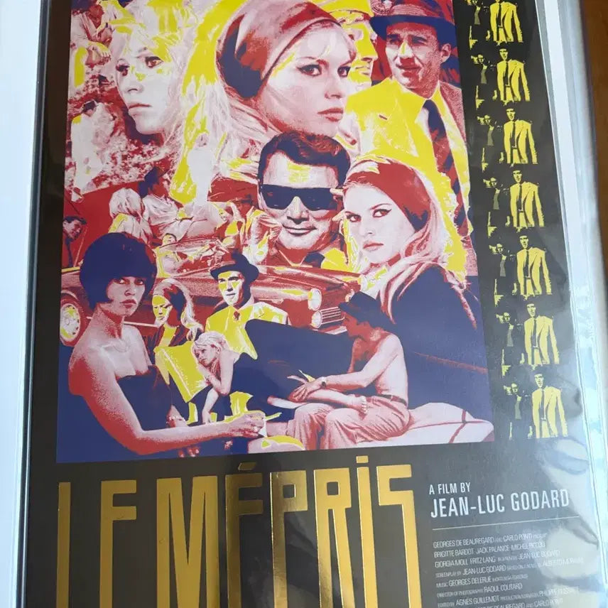 [BUNJANG] Contempt (Le Mépris) A3 Poster Set (9 Types) / <경멸> A3 포스터 9종 일괄 (A3 전용 박스 사용)