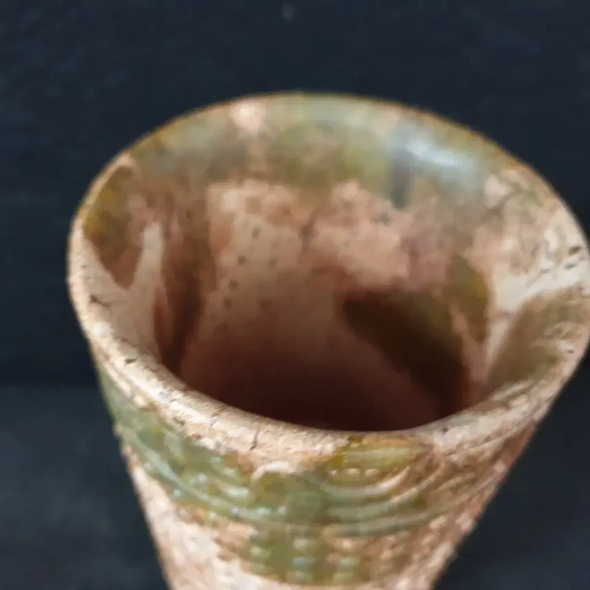 [BUNJANG] Excavated Huazhengyu Jade Cup / (수원만물)출토 화전옥 통옥 옥잔