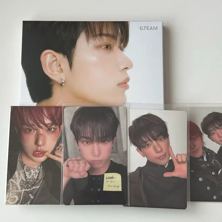 [BUNJANG] &amp;TEAM Harua Bundle Set Photocard / 앤팀 하루아 포카 앨범 일괄 양도 마크온미