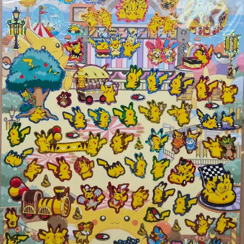 [BUNJANG] Vintage Pikachu Sticker Collection / 고전 빈티지 포켓몬 피카츄 스티커 컬렉션 팝니다.