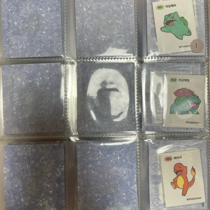 [BUNJANG] Pokemon 1st Generation Stickers Bundle / 포켓몬 띠부씰 1세대 세자리