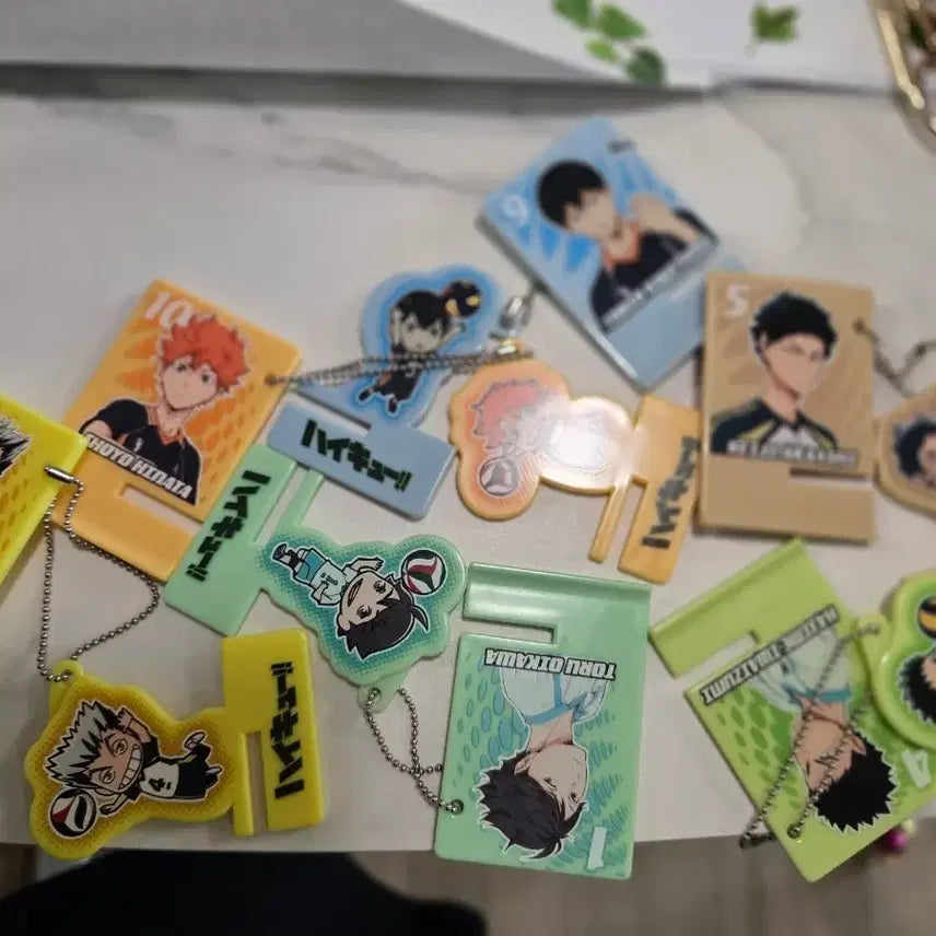 [BUNJANG] Haikyuu!! Mini Stand Keychain / 하이큐 미니 스탠드 키링