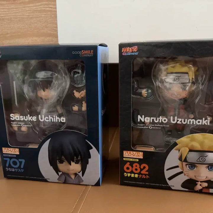 [BUNJANG] Naruto Sasuke Nendoroid Figure Bundle Set (Sealed) / [미개봉]나루토 사스케 넨도로이드 피규어 일괄 판매
