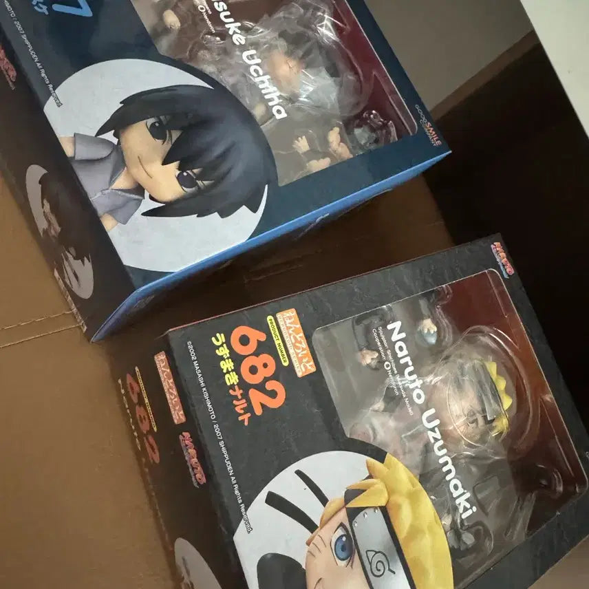 [BUNJANG] Naruto Sasuke Nendoroid Figure Bundle Set (Sealed) / [미개봉]나루토 사스케 넨도로이드 피규어 일괄 판매