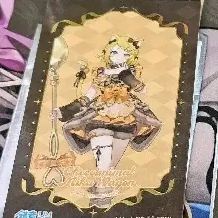[BUNJANG] Vocaloid Animate Collaboration Cafe Gold Foil Photocard / (원가) 보컬로이드 애니메이트 콜라보 카페 금박 포카