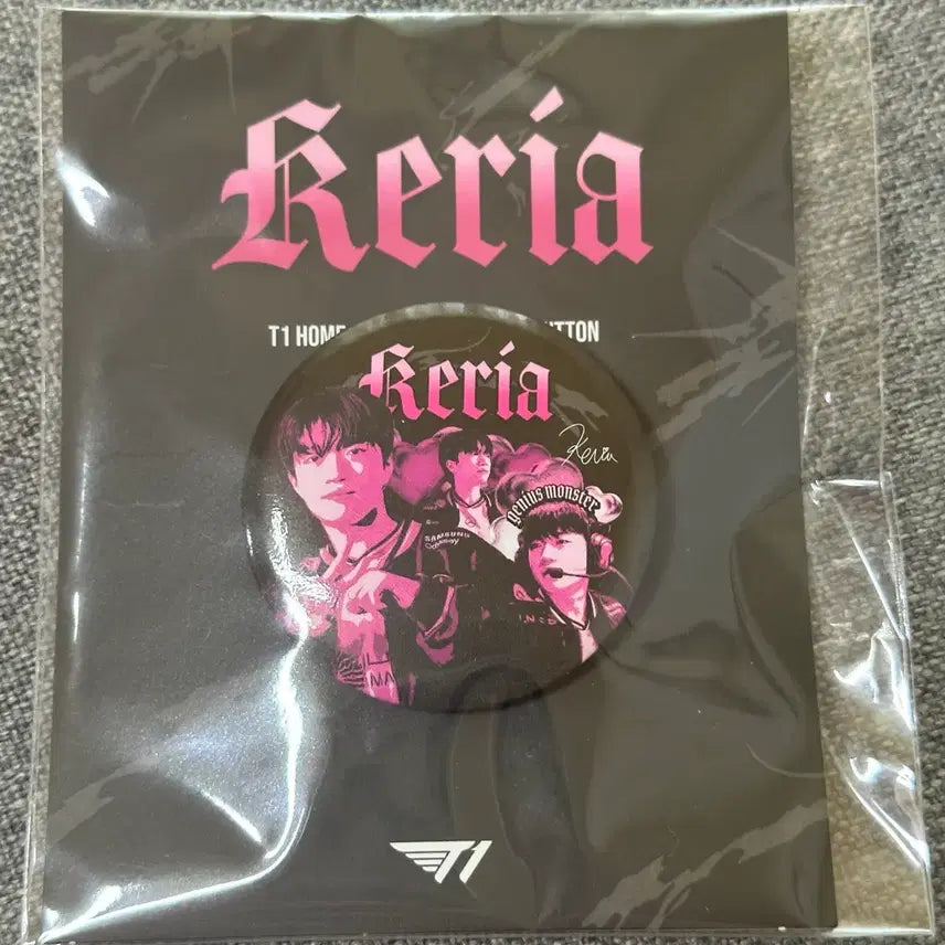 [BUNJANG] T1 Keria Pin Button Home Ground / T1 티원 홈그라운드 케리아 핀버튼