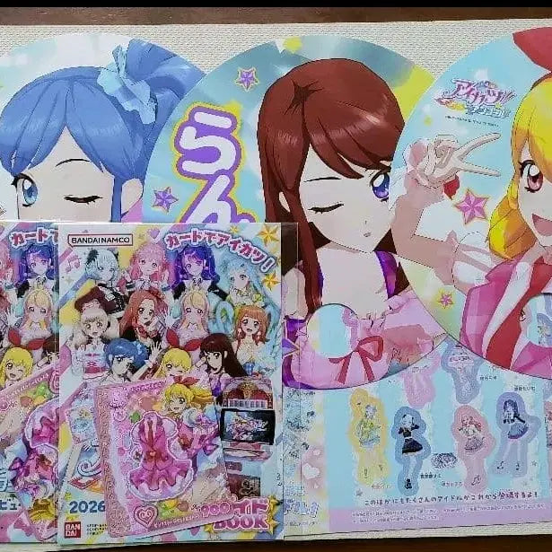 [BUNJANG] Aikatsu! Aimation Encore Card Set (Ichigo, Rame) - Student ID, School Look, Pink Stage Starter Set / 현물)아이카츠 아이엠스타 앙코르 카드 세트 학생증 이치고 라임 스쿨룩 핑크스테이지 스타터세트 시작하자 아이디카드