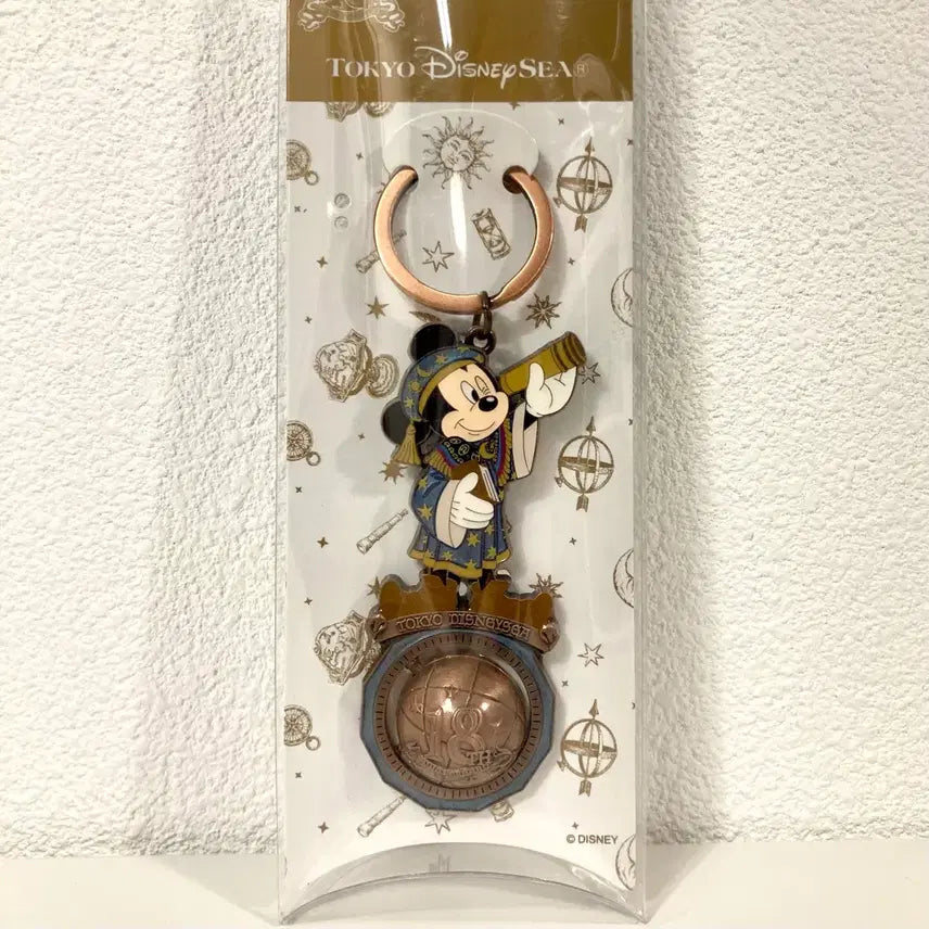 [BUNJANG] Tokyo DisneySea 18th Anniversary Mickey Mouse Keyring / 도쿄 디즈니씨 18주년 미키마우스 키링