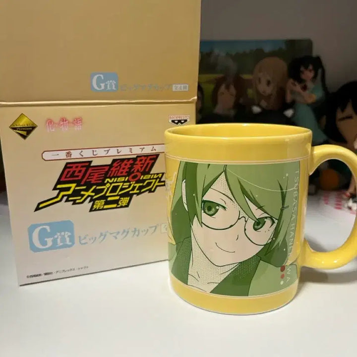 [BUNJANG] Bakemonogatari Ichiban Kuji Prize G Big Mug Cup / 바케모노가타리 제일복권 G상 빅 머그컵