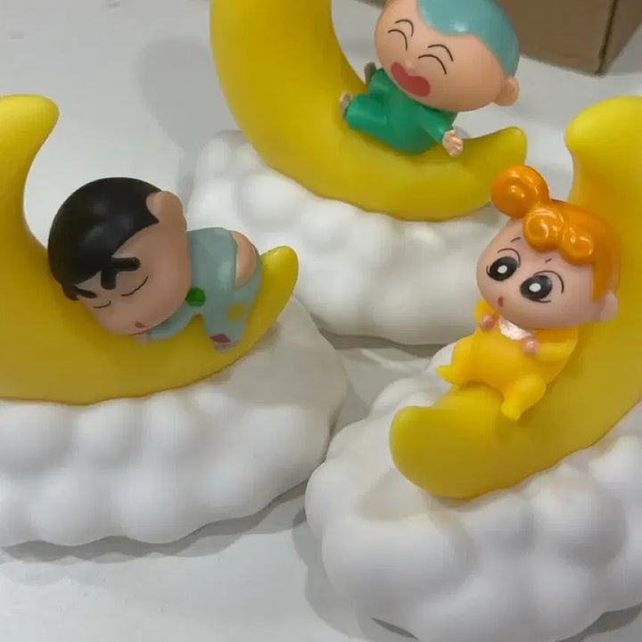 [BUNJANG] Crayon Shin-chan Mood Lamp Figure Set (3 Types) / 짱구무드등 피규어 3종 세트 (확정)