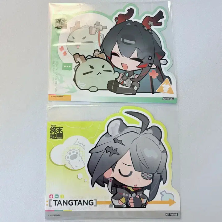 [BUNJANG] Arknights Endfield Jangbangyi Tangtang Bundle Set Postcards / 명일방주 엔드필드 장방이 탕탕 특전 엽서 일괄